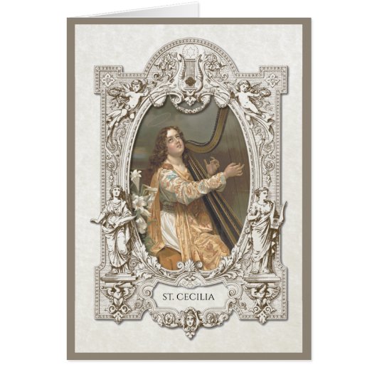  Religieuze Sint-Cecilia Musicians (Voorkant)