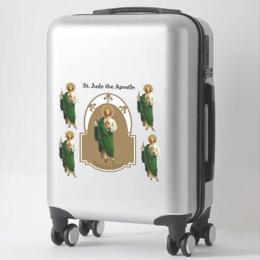 Religieuze Sint-Judas de apostel van Jezus Sticker (Koffer)
