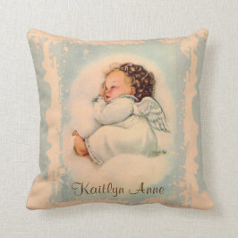 religieuze slapende Baby Guardian Angel Kussen