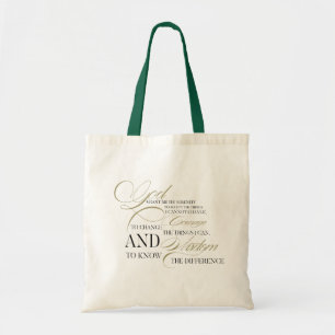 Religieuze Spreuk Tote Bag