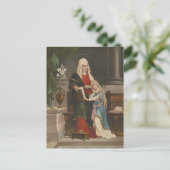Religieuze St. Anne Blessed Maagd Mary Briefkaart (Staand voorkant)