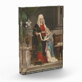 Religieuze St. Anne Blessed Maagd Mary  Fotoblokken (Links)