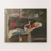 Religieuze St. Anne Blessed Maagd Mary  Legpuzzel (Horizontaal)