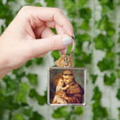 Religieuze St. Anthony Baby Jesus  Sleutelhanger (Hand)