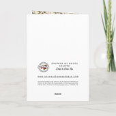 Religieuze St. Francis Assisi Peace Prayer Kaart (Achterkant)