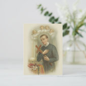Religieuze St. Gerard Majella katholieke bevalling Briefkaart (Staand voorkant)