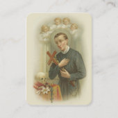 Religieuze St. Gerard Majella Prayer Geboedschap Visitekaartje (Voorkant)