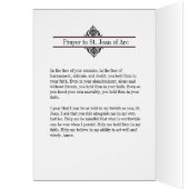 Religieuze St. Jeanne van Arc Kissing Zwaard (Binnen (Links))