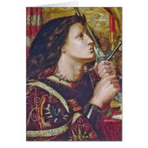 Religieuze St. Jeanne van Arc Kissing Zwaard