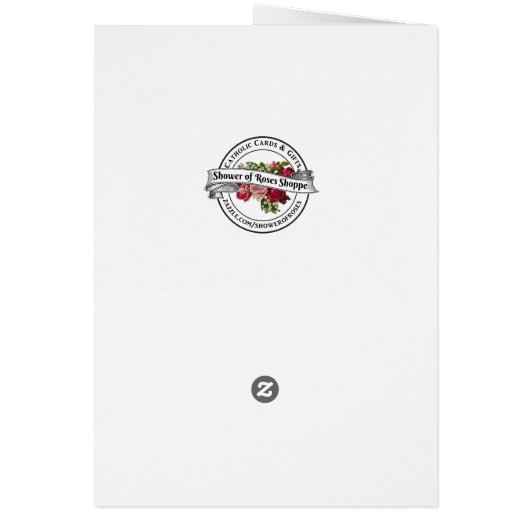 Religieuze St. Joan of Arc Prayer (Achterkant)