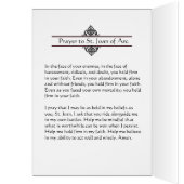 Religieuze St. Joan of Arc Prayer (Binnen (Links))