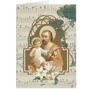 Religieuze St. Joseph Baby Jesus Music