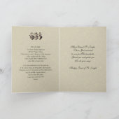 Religieuze St. Joseph Feast-katholieke gebedskaart Kaart (Binnen)