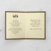 Religieuze St. Joseph Feast-katholieke gebedskaart Kaart (Binnen)