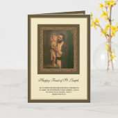 Religieuze St. Joseph Feast-katholieke gebedskaart Kaart (Gele Bloem)