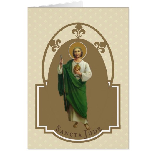 Religieuze St. Jude Prayer Patron Saint of Hopeles (Voorkant)