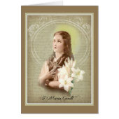 Religieuze St. Maria Goretti Katholieke Zuiverheid (Voorkant)