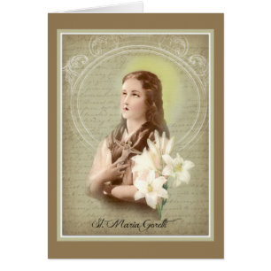 Religieuze St. Maria Goretti Katholieke Zuiverheid