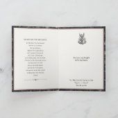 Religieuze St. Michael Archangel Prayer katholiek Kaart (Binnen)