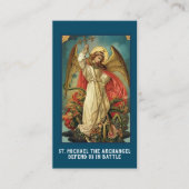 Religieuze St. Michael Archangel Prayer Place Card Plaatskaartje (Voorkant)