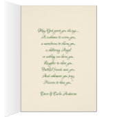  religieuze St. Patrick Shamrock Prayer (Binnen (Rechts))