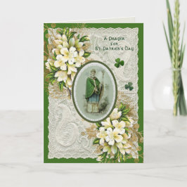 Religieuze St. Patrick's Day Gebeds Shamrocks Vaka Feestdagen Kaart