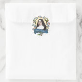 Religieuze St. Paulina beschermheilige van diabeti Ronde Sticker (Tas)