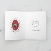 Religieuze St. Therese Carmelite Nun  Card Kaart (Binnen)