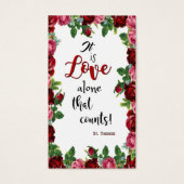 Religieuze St. Therese katholieke Prayer Novena-Ro Visitekaartje (Voorkant)