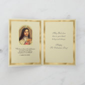  Religieuze St. Therese Valentijn Prayer Feestdagen Kaart (Binnen)