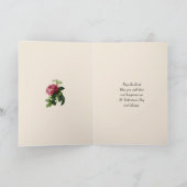 Religieuze St. Therese Valentijnsdag Bloemstuk Vin Kaart (Binnen)