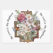 Religieuze symbolen en verzen voor sympathie inpakpapier vel (Voorkant 3)