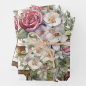 Religieuze symbolen en verzen voor sympathie inpakpapier vel (In situ)