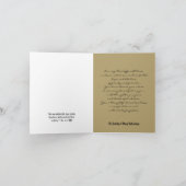 Religieuze sympathie Dank u Opmerking Kaart - Duiv (Binnen)