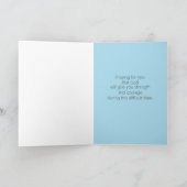 Religieuze sympathie Ecclesiastes 3:1 Schrift Kaart (Binnen)