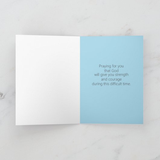 Religieuze sympathie Ecclesiastes 3:1 Schrift Kaart (Binnen)