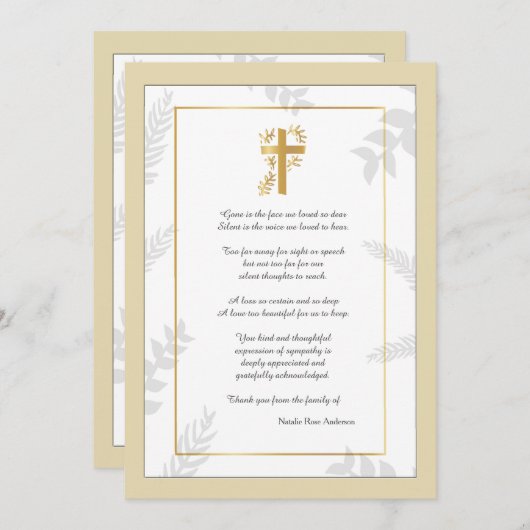 Religieuze sympathie Hartelijk dank Kaart