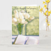 Religieuze sympathie kaart (Gele Bloem)