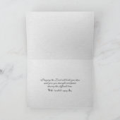 religieuze sympathie met zeilboot op het meer kaart (Binnen)