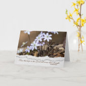 religieuze sympathie voor wilde bloemen kaart (Gele Bloem)