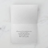 religieuze sympathie voor witte waterlelie kaart (Binnen)