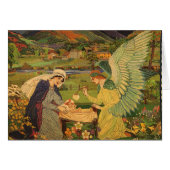  religieuze tapsbouw met Baby Jezus Christus (Voorkant Horizontaal)