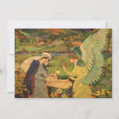 religieuze tapsbouw met Baby Jezus Christus (Voorkant)