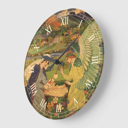  religieuze tapsbouw met Baby Jezus Christus Grote Klok (Hoek)