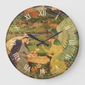  religieuze tapsbouw met Baby Jezus Christus Grote Klok (Voorkant)