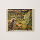 religieuze tapsbouw met Baby Jezus Christus Legpuzzel (Horizontaal)