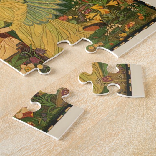  religieuze tapsbouw met Baby Jezus Christus Legpuzzel (Zijkant)