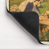  religieuze tapsbouw met Baby Jezus Christus Muismat (Hoek)