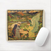  religieuze tapsbouw met Baby Jezus Christus Muismat (Met muis)