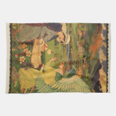  religieuze tapsbouw met Baby Jezus Christus Theedoek (Horizontaal)